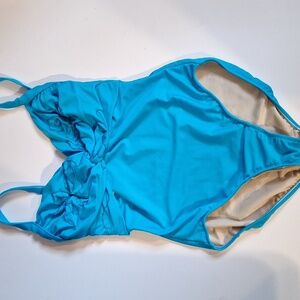 Carol Wior Turquoise Slimsuit